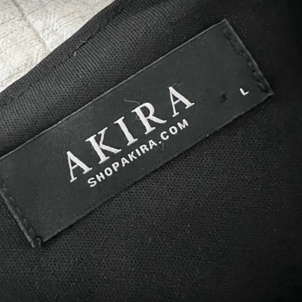 AKIRA Elegant Sequin Long Sleeve Mesh Bodysuit Top size Large - Picture 3 of 10